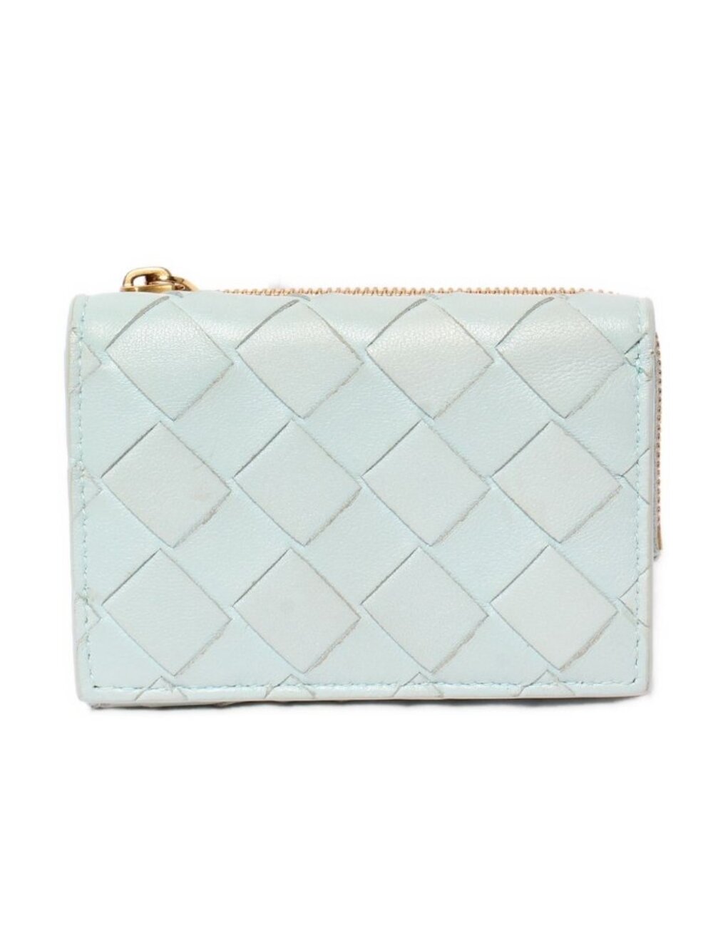 Bottega Veneta Trifold Wallet Intrecciato
